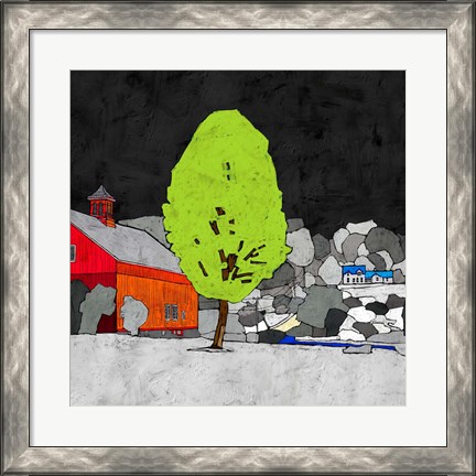 Framed Countryside II Print