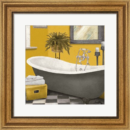 Framed Sunny Bath II Print