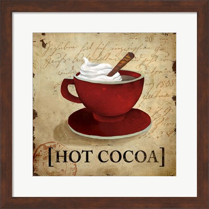 Framed Hot Cocoa Print