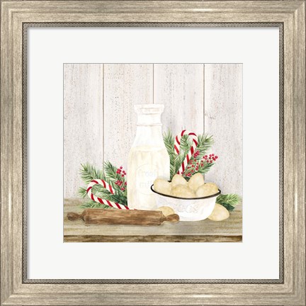 Framed Christmas Kitchen II Print