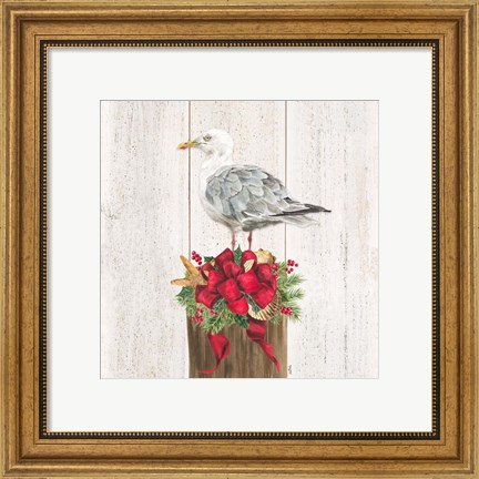 Framed Christmas on the Coast IV Print