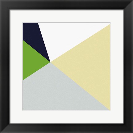 Framed Color Block II Bright Print