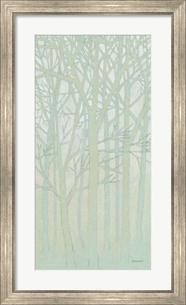 Framed Spring Trees II Print