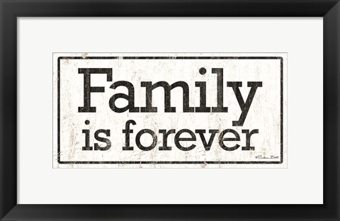 Framed Families is Forever Print