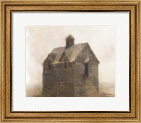 Framed Rustic Old House Print