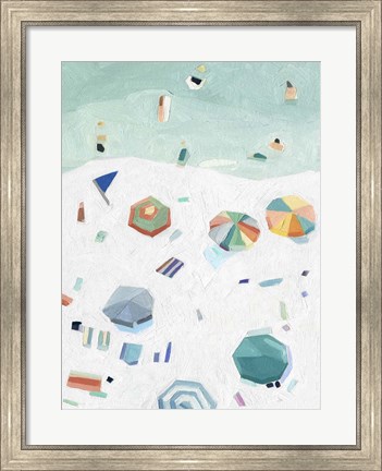 Framed Beach Vista II Print