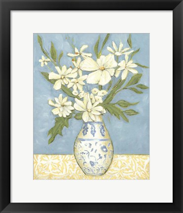 Framed Springtime Bouquet II Print