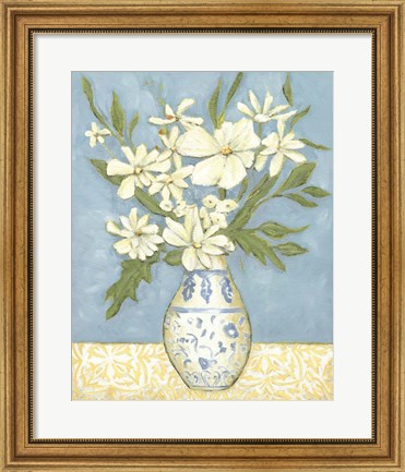 Framed Springtime Bouquet II Print