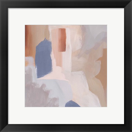 Framed Clay Blush III Print