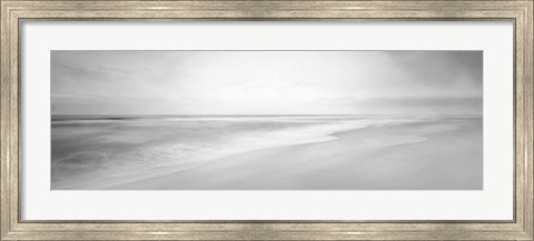 Framed Black &amp; White Water Panel XIII Print