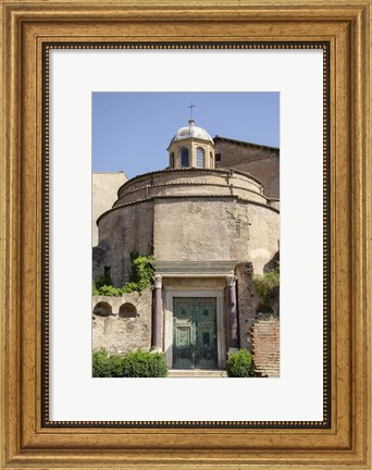 Framed Rome Landscape III Print