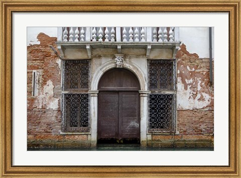 Framed Windows &amp; Doors of Venice X Print