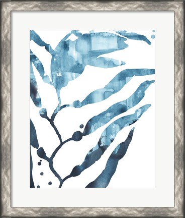 Framed Inkwash Kelp I Print