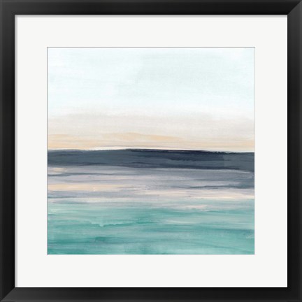Framed Sea Rise II Print