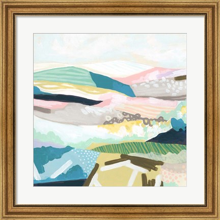 Framed Pattern Vista II Print