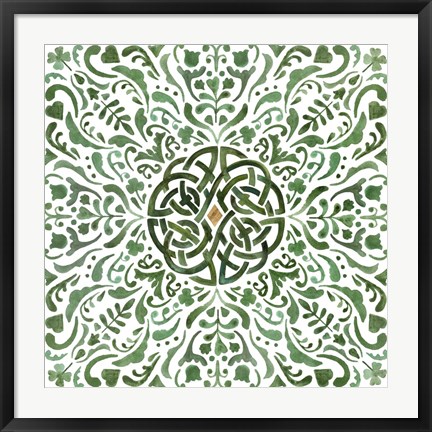 Framed Celtic Knot II Print