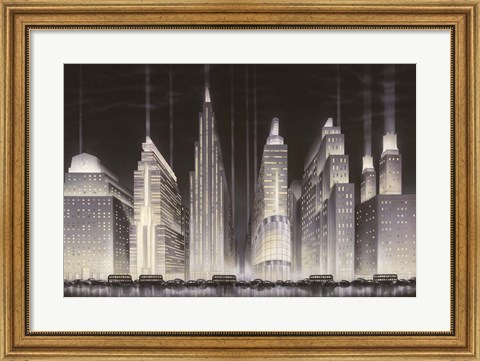 Framed Boulevard Print