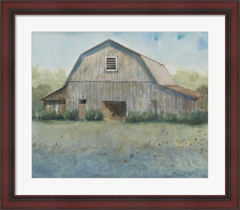 Framed Country Life II Print