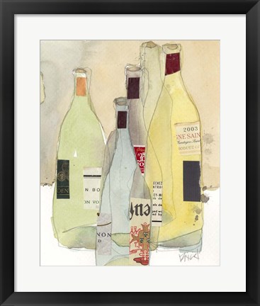 Framed Wines &amp; Spirits I Print