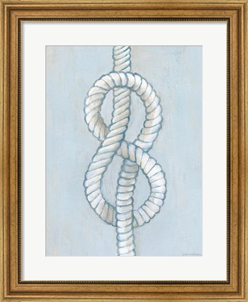 Framed Starboard Knot II Print