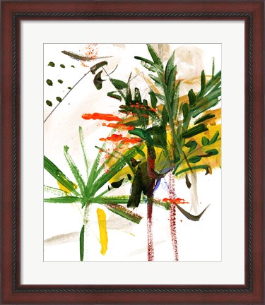 Framed Jungle in My Heart I Print