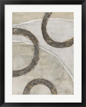 Framed Ringlets II Print