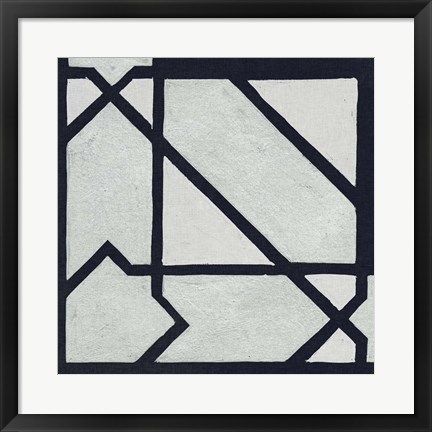 Framed Broken Square IV Print