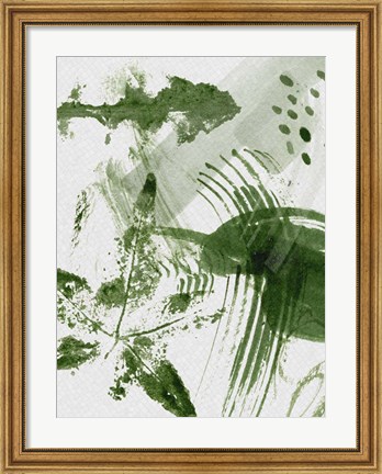 Framed Shades of Forest IV Print