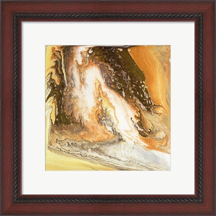 Framed Liquid Earth II Print