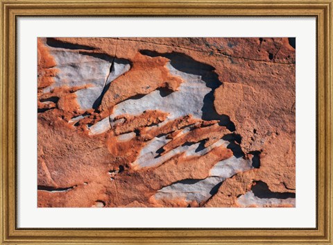 Framed Sandstone Rock Print