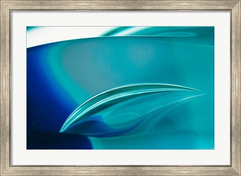 Framed Frozen Bubbles 3 Print