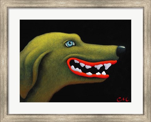 Framed Good Dog Print