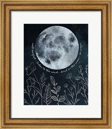 Framed Be Magic Print