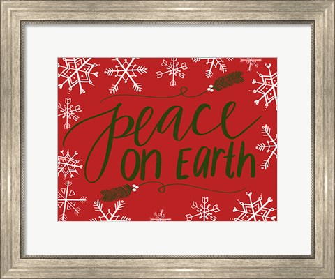 Framed Peace on Earth Print