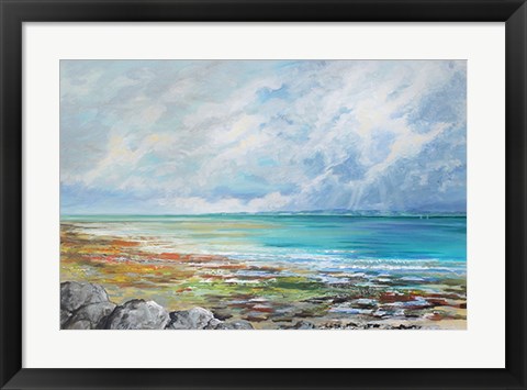 Framed Beach Colours Print