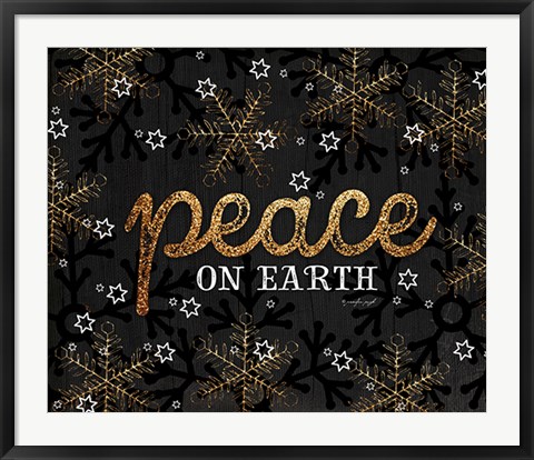 Framed Peace Print