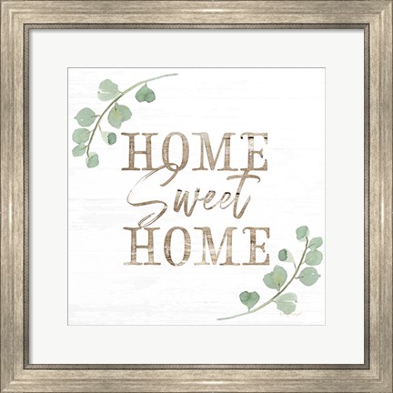 Framed Home Sweet Home Print