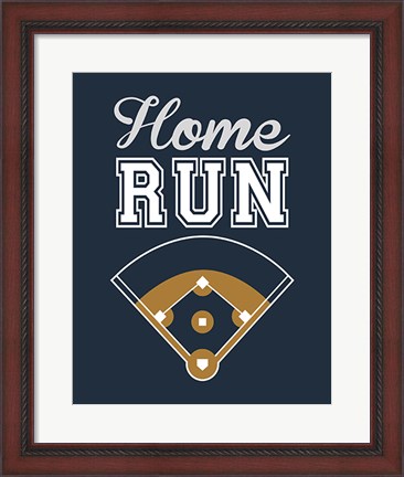 Framed Home Run II Print