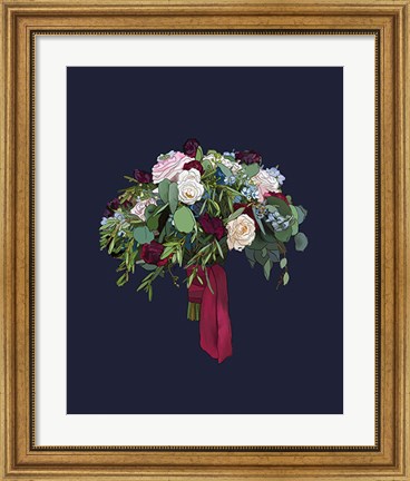 Framed Bouquet III Print