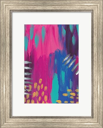 Framed Abstract I Print