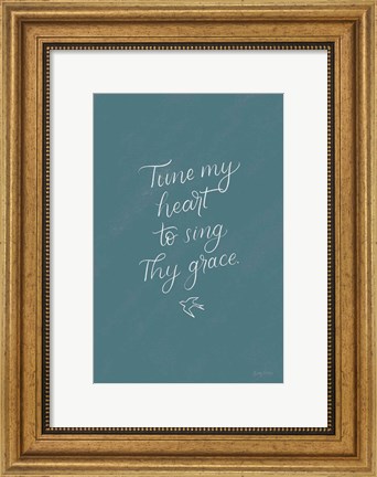 Framed Sunday Hymn II Print