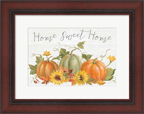 Framed Fall Splendor I Print