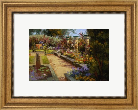 Framed Giardino Bellissimo Print