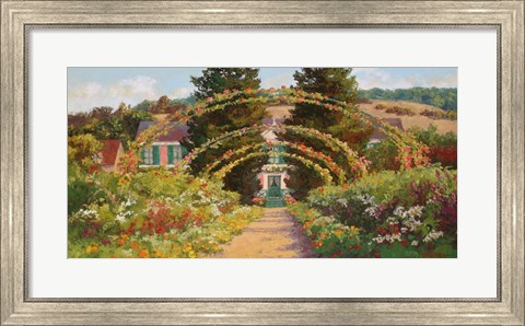 Framed Monet&#39;s Grand Entrance Print