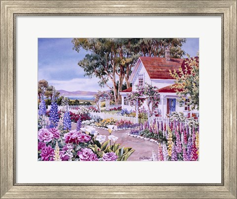 Framed Summer in the Country Print