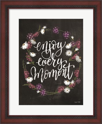 Framed Enjoy Every Moment Print