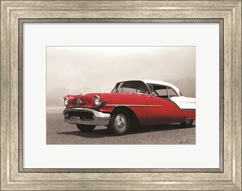 Framed Olds Super 88 Print