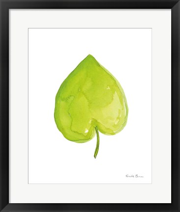 Framed Fresh and Green III Print