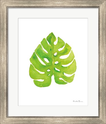 Framed Fresh and Green I Print