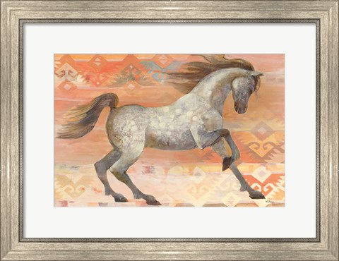 Framed Grand Entrance Southwest Boho Blush Print